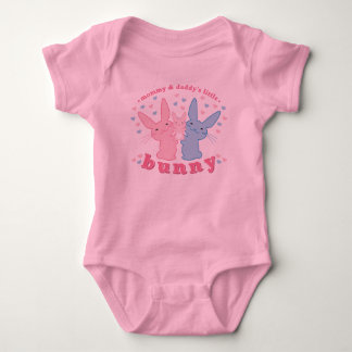 Mommy & Daddy's Little Bunny Baby Strampler