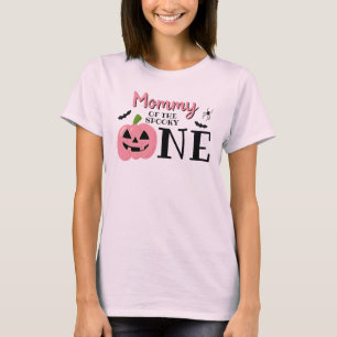 Mommy der Spooky ein Halloween 1. Geburtstag T-Shirt