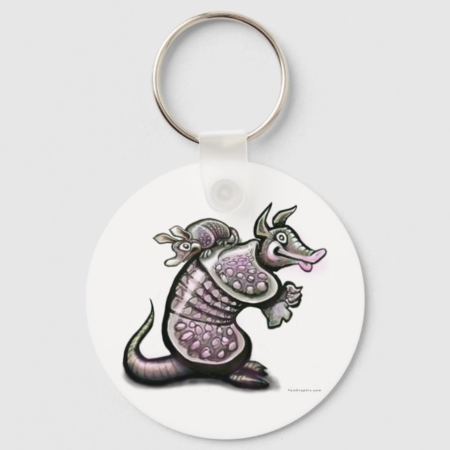 Mommy Dillo Schlüsselanhänger (Vorderseite)