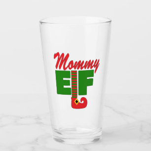 Mommy Elf Glas