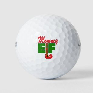 Mommy Elf Golfball