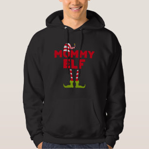 Mommy Elf Matching Weihnachtskostüm Hoodie