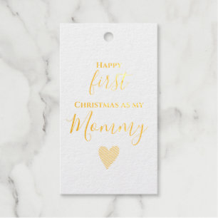 Mommy First Chirstmas Geschenkanhänger