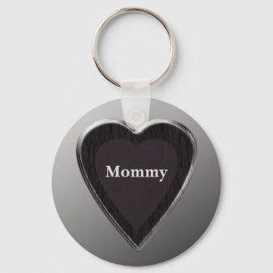 Mommy Heart Keychain von 369MyName Schlüsselanhänger