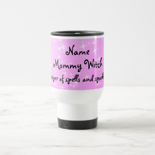 Mommy Hexe personalisiert Travel Mug Reisebecher