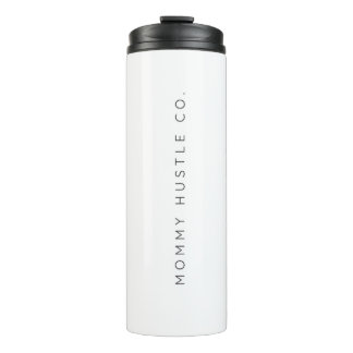 Mommy Hustle Co Logo White Water Flasche für Fraue