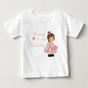 Mommy is My Valentine (Girl) - Säugling T - Shirt
