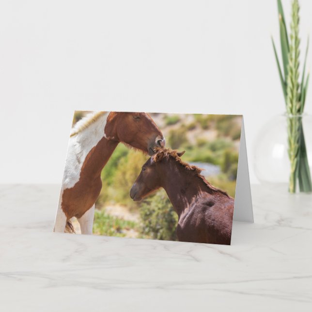 Mommy Kisses Karte (Vorderseite)