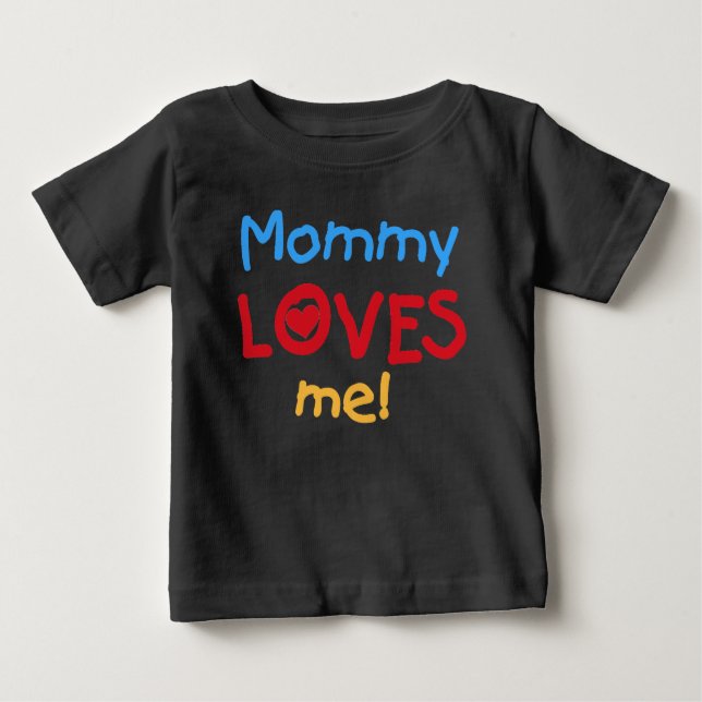 Mommy Lieben Baby T-shirt (Vorderseite)