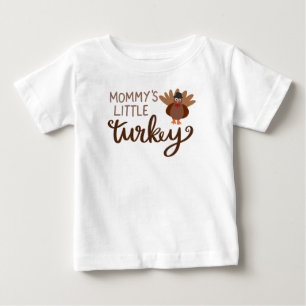 Mommy-lite-Truthahn Baby T-shirt