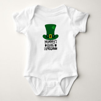 Mommy Little Leprechaun Baby Bodysuit Strampler