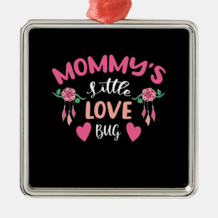 Mommy Little Liebe Bug Ornament Aus Metall