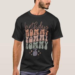 Mommy Mama 3. Geburtstag Vintager Retro Pa T-Shirt