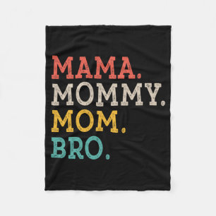 Mommy Mama Bro - Muttertag Fleecedecke