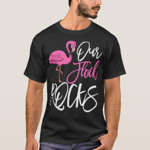 Mommy Mama Muttertag rosa Flamingo unser Flock Ro T-Shirt