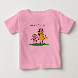 Mommy & Me (Blond mit Titel) Baby T-shirt