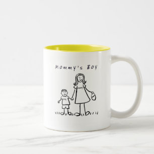Mommy & Me Tasse (Zeichnend mit Titel)