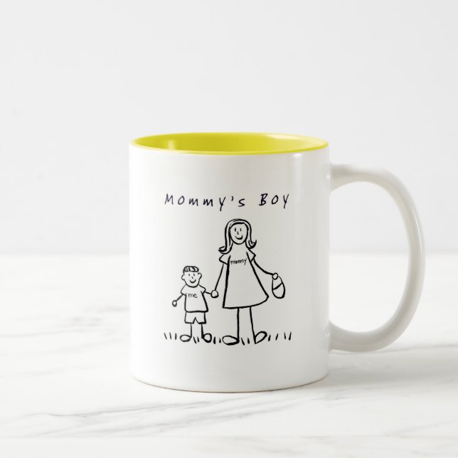 Mommy & Me Tasse (Zeichnend mit Titel) (Rechts)