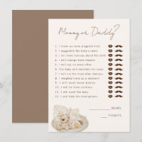 Mommy oder Daddy Party Game