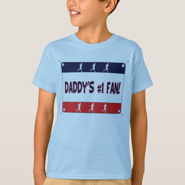 Mommy oder Daddy's # 1 Lüfter T-Shirt (Vorderseite)