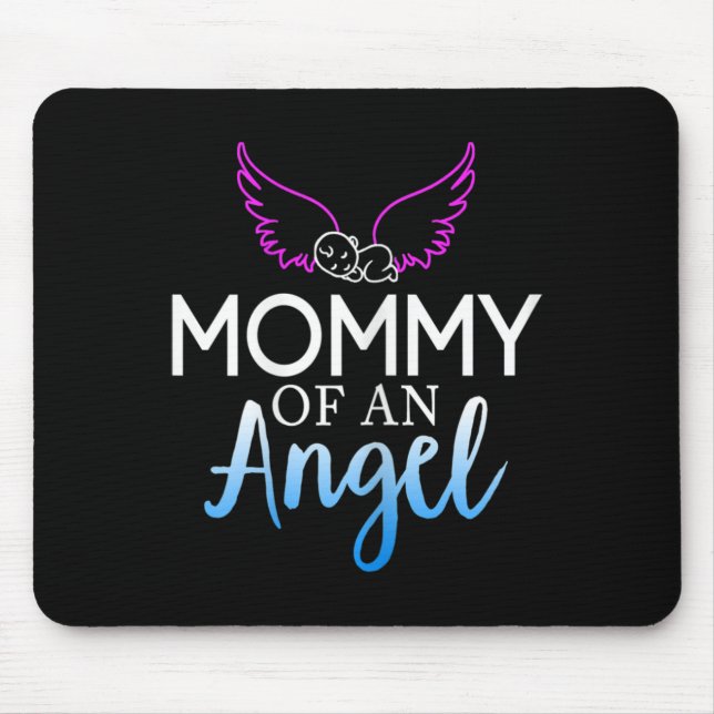 Mommy of an Angel Sids Awareness Month Mousepad (Vorne)