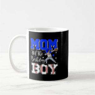 Mommy of the Birthday Boy Baseball Softball Mother Kaffeetasse