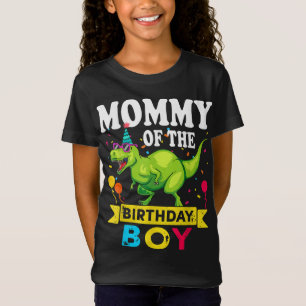 Mommy of the Birthday Boy T-Rex RAWR Dinosaurier B T-Shirt