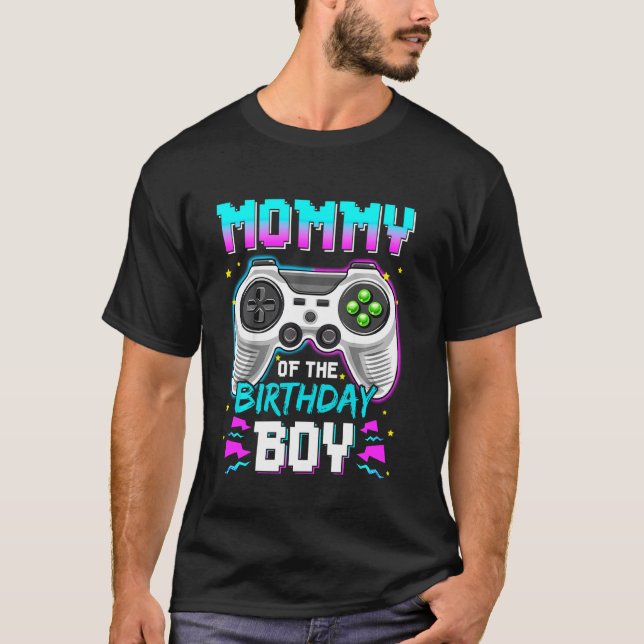 Mommy of the Birthday Boy Video Game B Day Top Gam (Vorderseite)