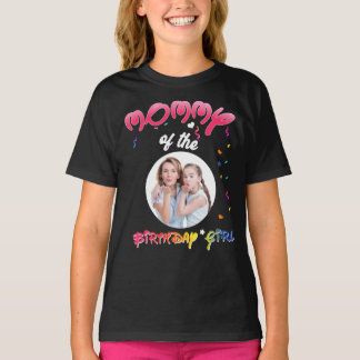 Mommy of the Birthday Girl Personalisiert Geburtst T-Shirt