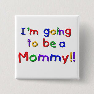 Mommy Primary Colors Button