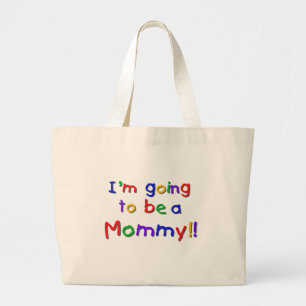 Mommy Primary Colors Jumbo Stoffbeutel