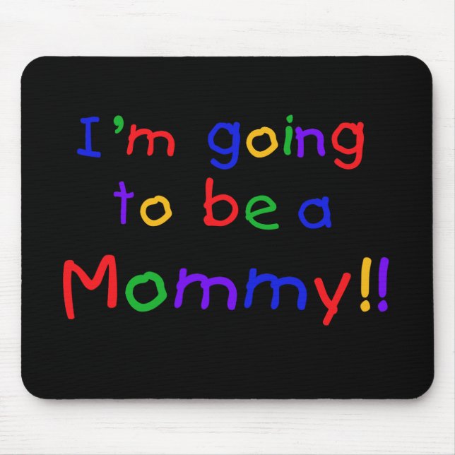 Mommy Primary Colors Mousepad (Vorne)