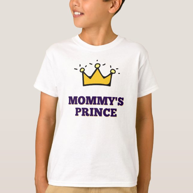 Mommy-Prinz T-Shirt (Vorderseite)