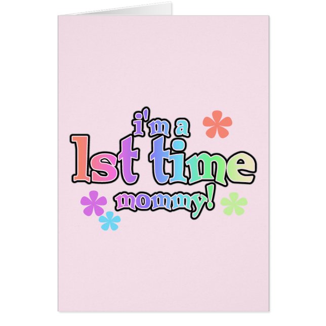 Mommy-Rainbow-T - Shirt und -Geschenke zum 1. Mal (Vorne)