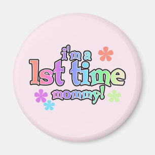 Mommy-Rainbow-T - Shirt und -Geschenke zum 1. Mal Magnet