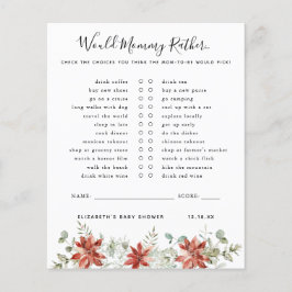 Mommy Rather | Baby Showspiel