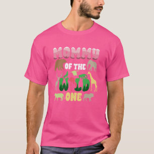 Mommy Safari 1. Geburtstag Wilder Zoo Dschungel A T-Shirt