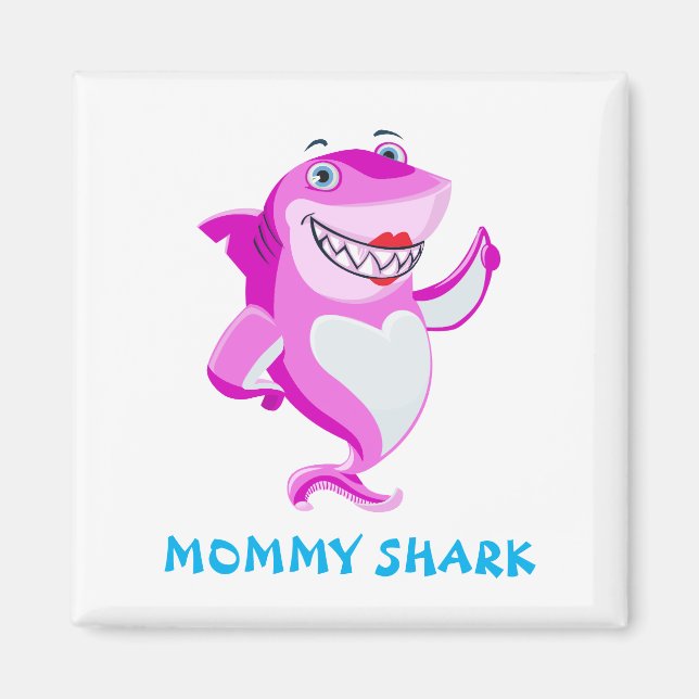 Mommy Shark Magnet (Vorne)
