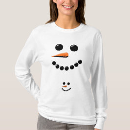Mommy Snowman und Baby Snowman Cute Festive T-Shirt