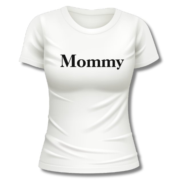 Mommy Template T-Shirt (Von Creator hochgeladen)