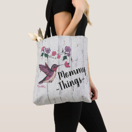 Mommy Things, Hummingbird Tote Bag