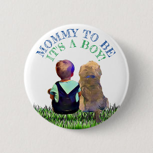 Mommy to be Baby Shower Button