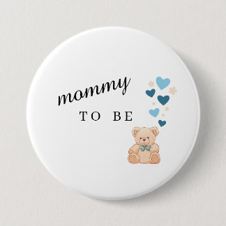 Mommy To Be Baby Shower Button