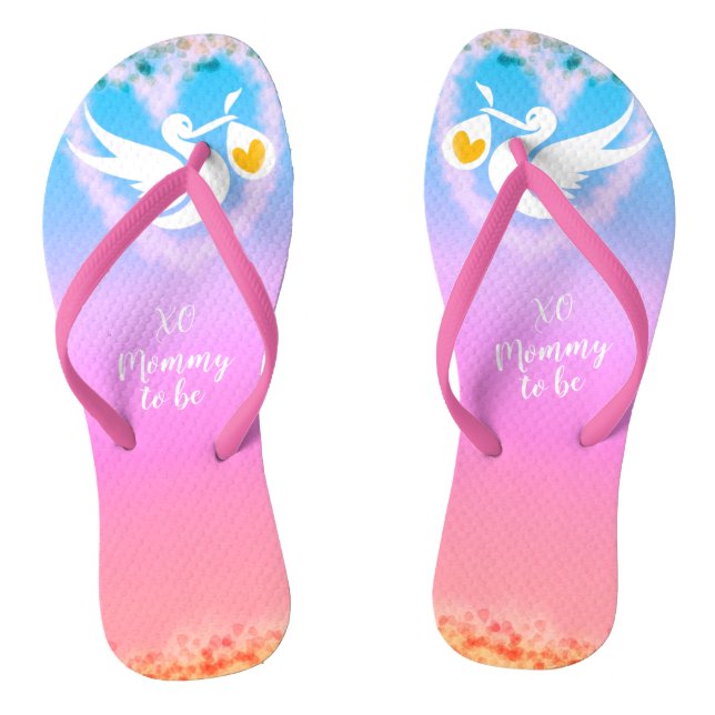 Mommy to be Flip Flops (Fußbett)