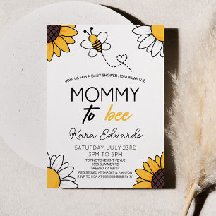 Mommy to be Honey Bumble Bee Baby Shower Einladung