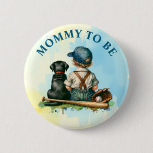 Mommy to be Niedliche Babydusche Button