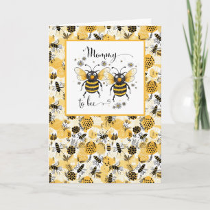 Mommy to Bee Baby Shower Einladung