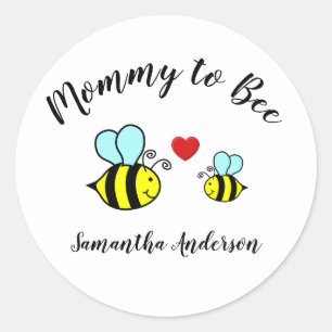 Mommy to Bee - Circle Aufkleber