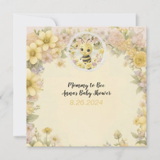 Mommy to Bee Einladung
