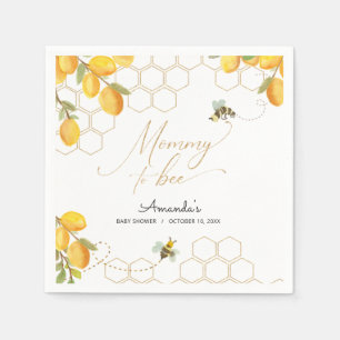 Mommy to Bee Lemons Glitzer Honeycomb Kinderdusche Serviette